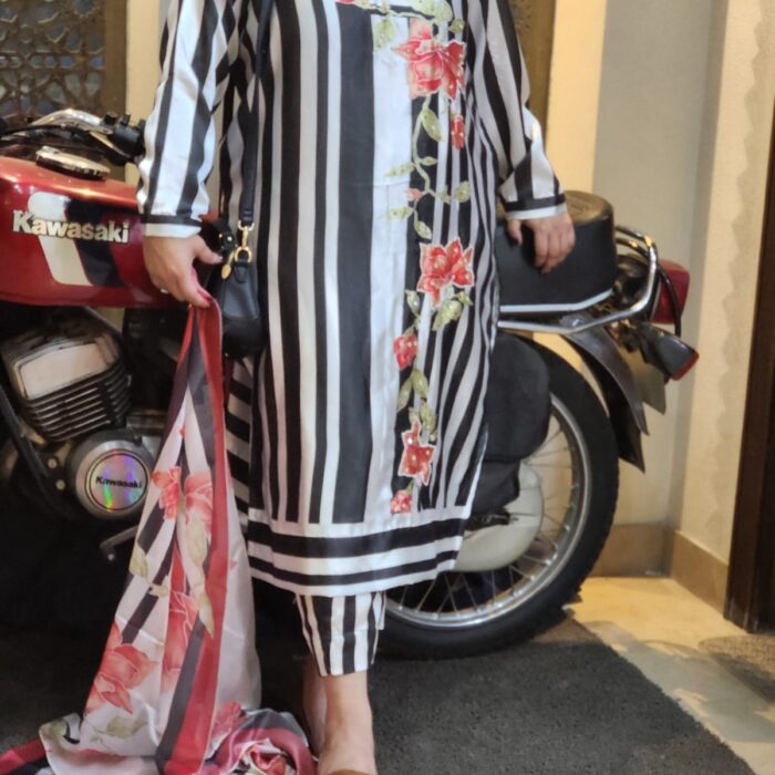 Black Silk Zebra Pret