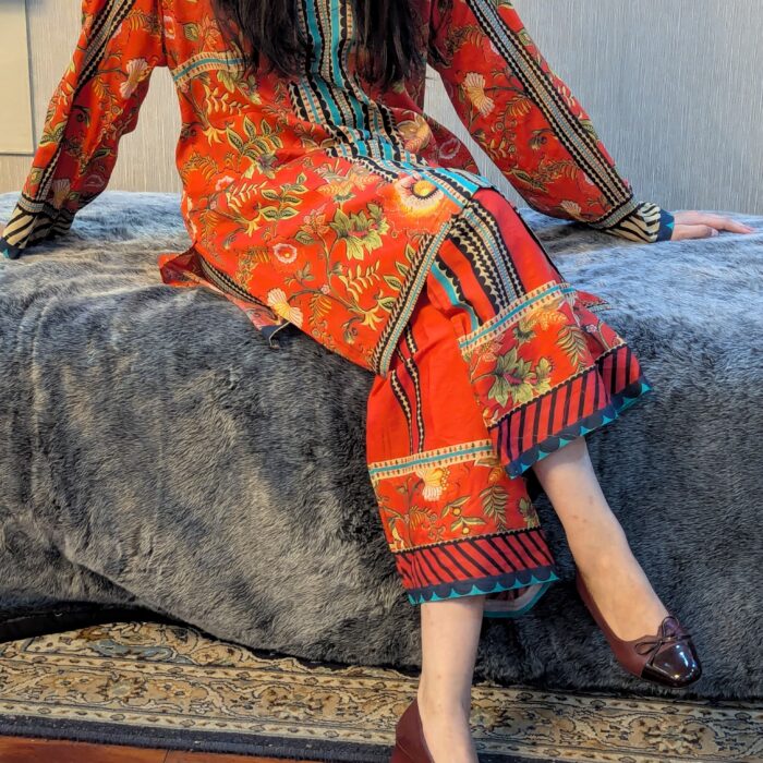 Floral Red Co-ord Set