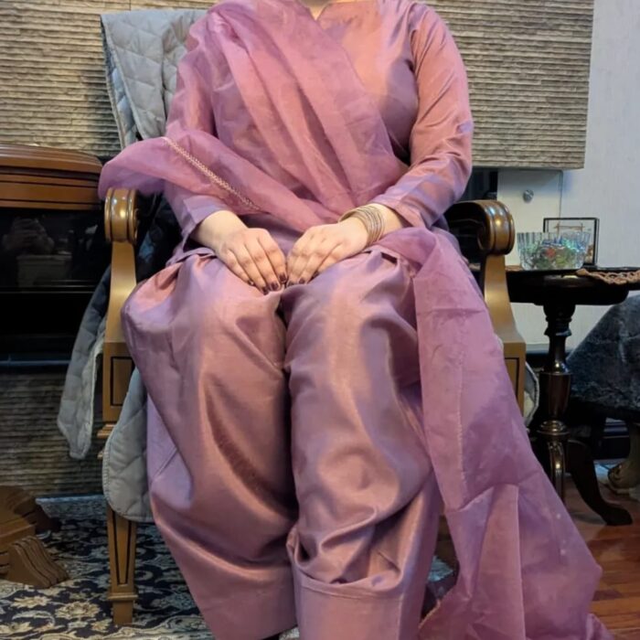 Trending Lilac Farshi Shalwar Set